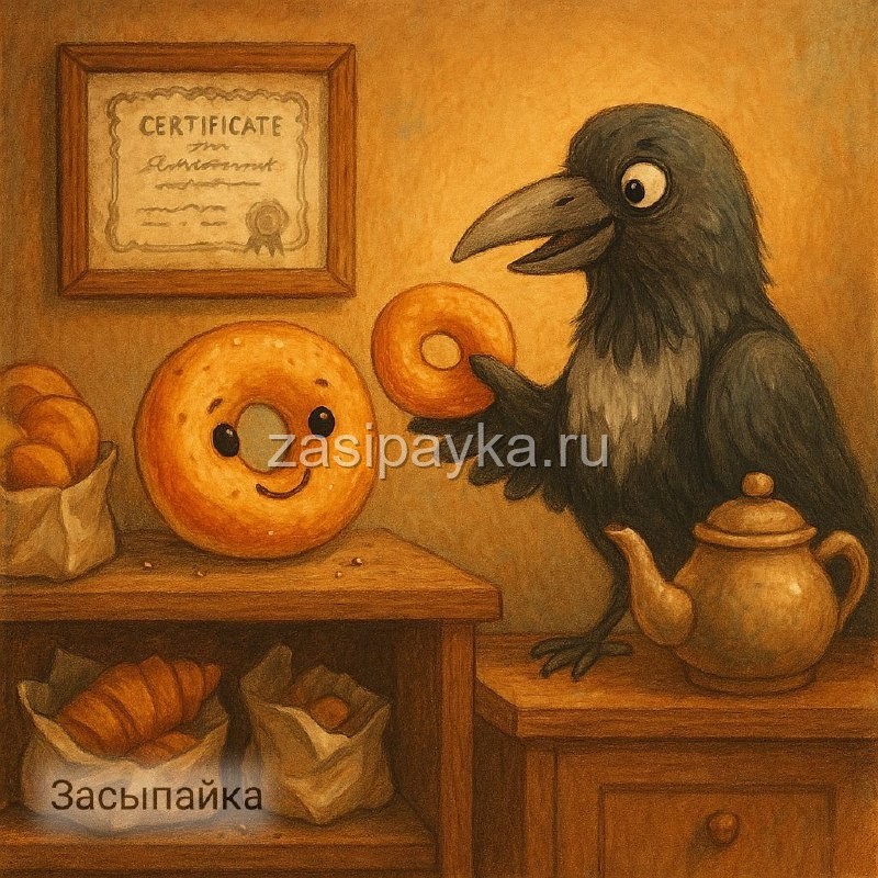 0️⃣Как дырка от бублика училась быть полезной🐦⬛️
