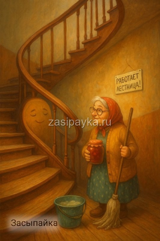 🏠 «Бабушка Маруся и соседская лестница»