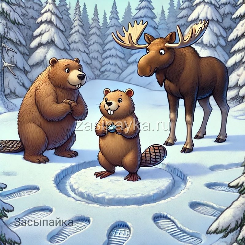 🧭 Борис и заколдованный навигатор🦫🐻🫎