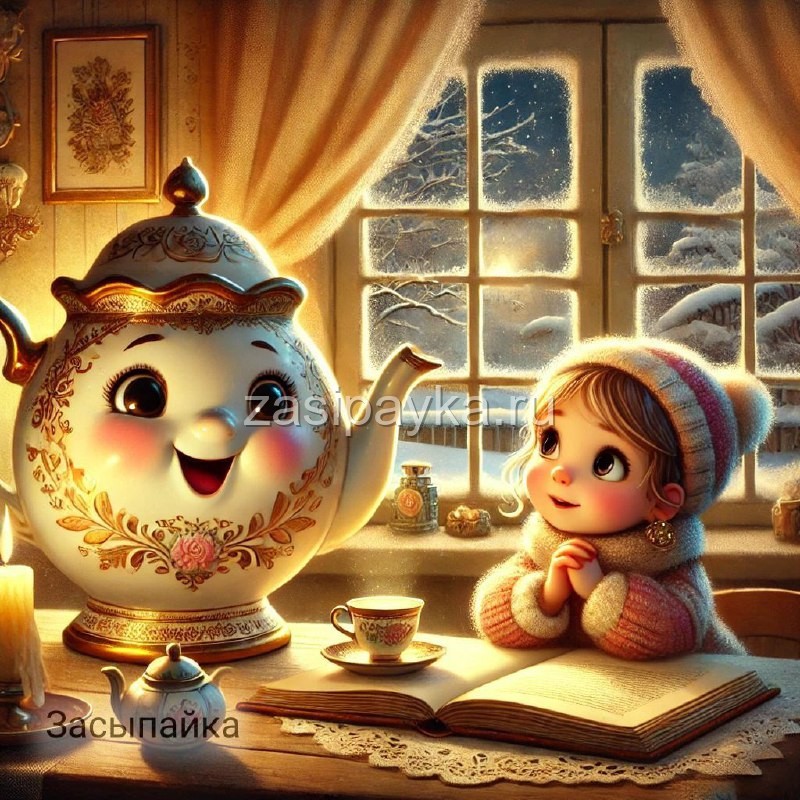 🫖Чайник, который рассказывает истории👧