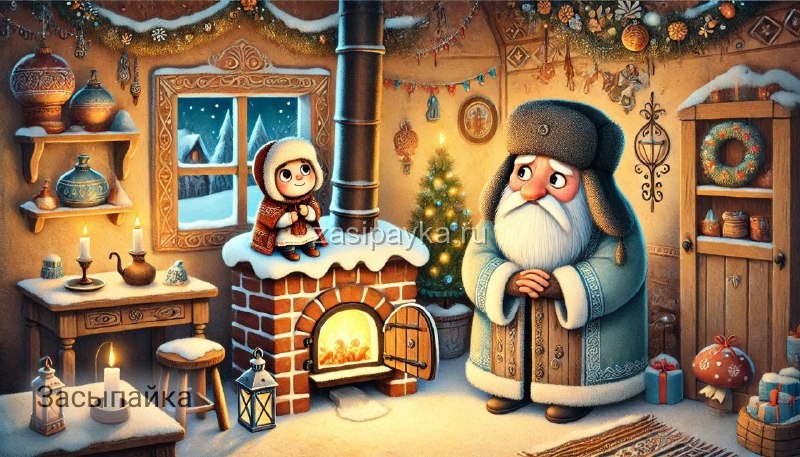 🎅✨ Домовой и Дед Мороз ✨🎄