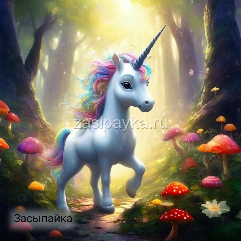 🦄Единорожка Прошка и Заколдованный Гриб🍄