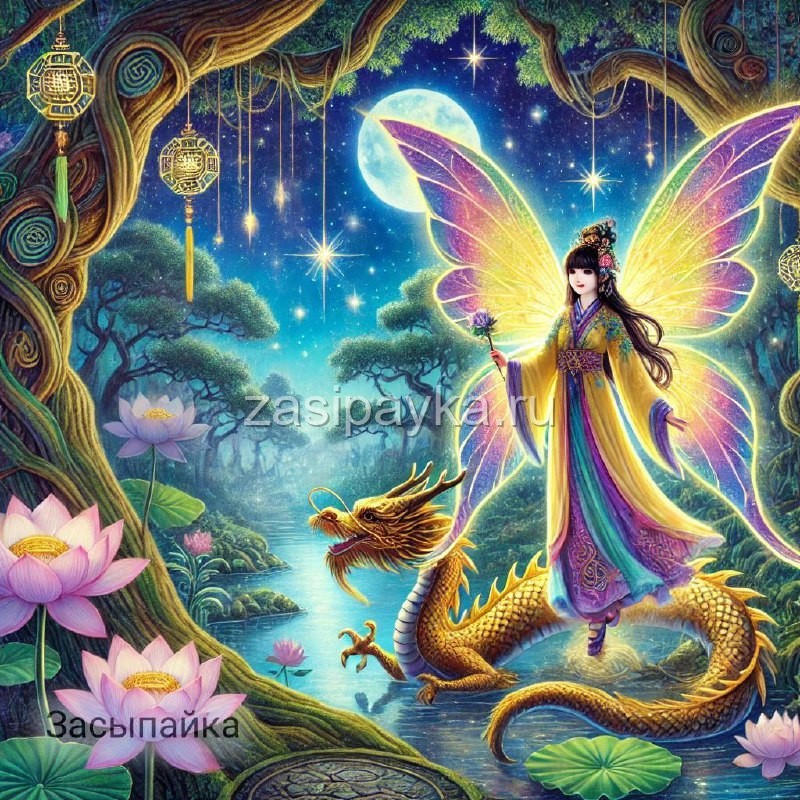 🌾Фея Лулу и Легенда о Золотом Драконе 🌾
