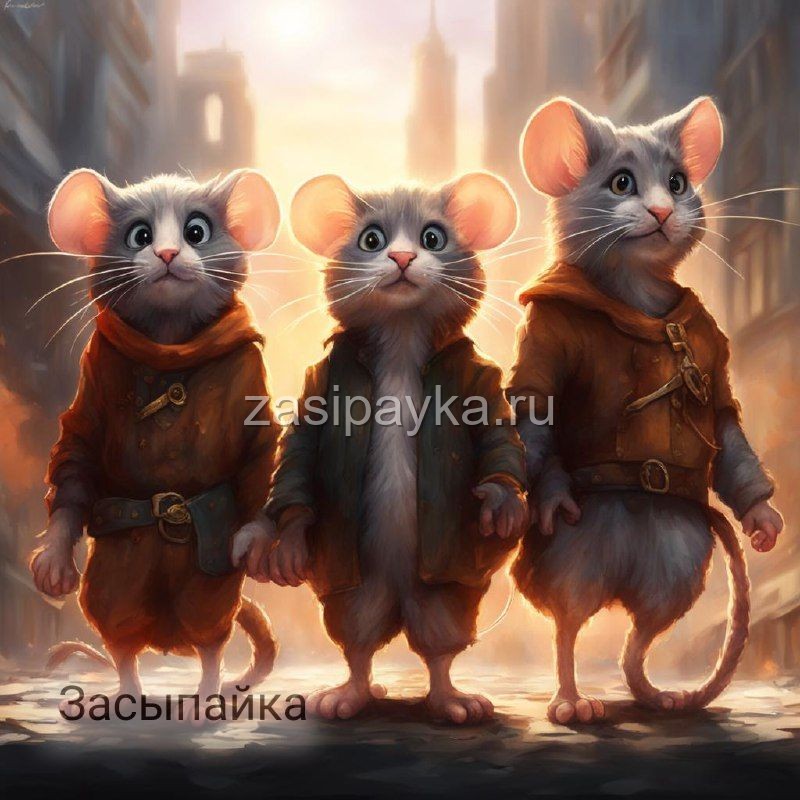 🐭🐭🐭Храбрые Мышки и Трусливый Кот: Спасение Забытого Колдунского Города🐱