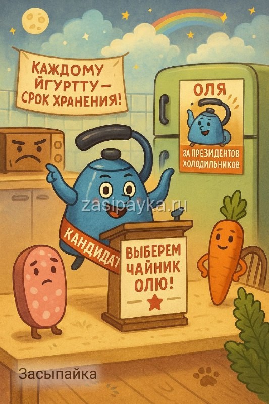 🫖Как чайник стал президентом холодильников