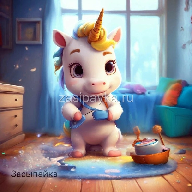 🦄Как единоржка Прошка родителям помогал🧹 Порядочная сказка