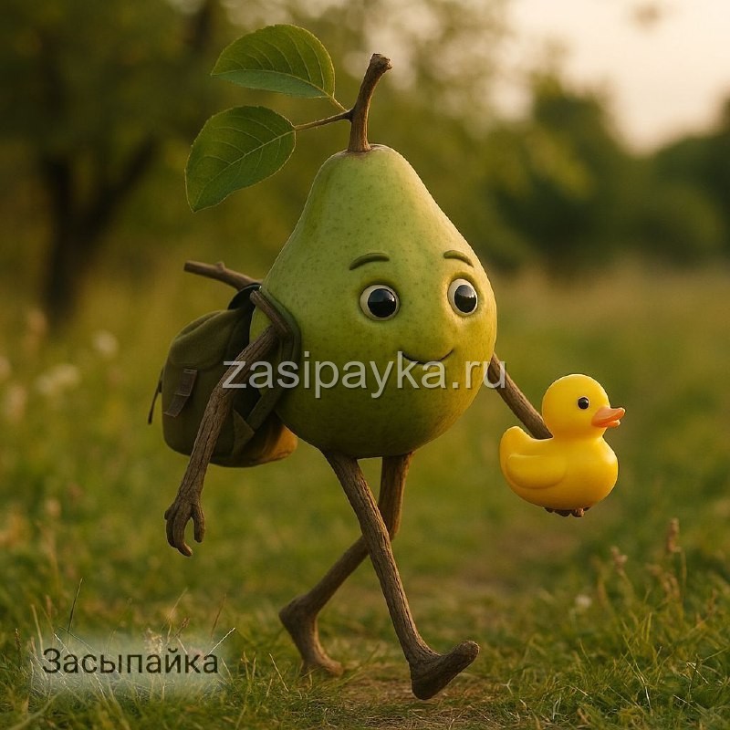 🌸 «Как Груша спасала ветер» 🍐💨