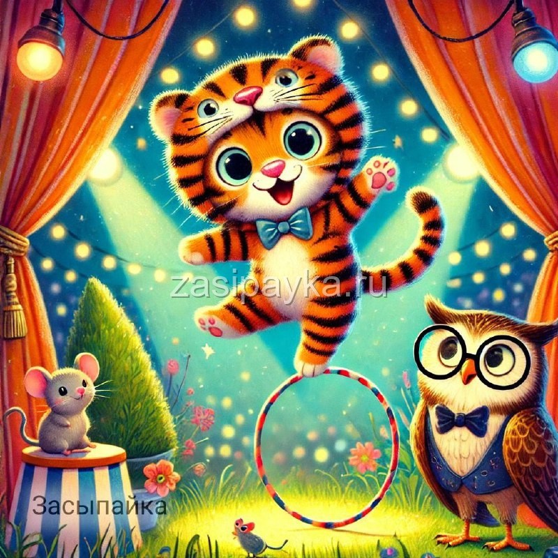 🐱Как котёнок Васька стал артистом🎭
