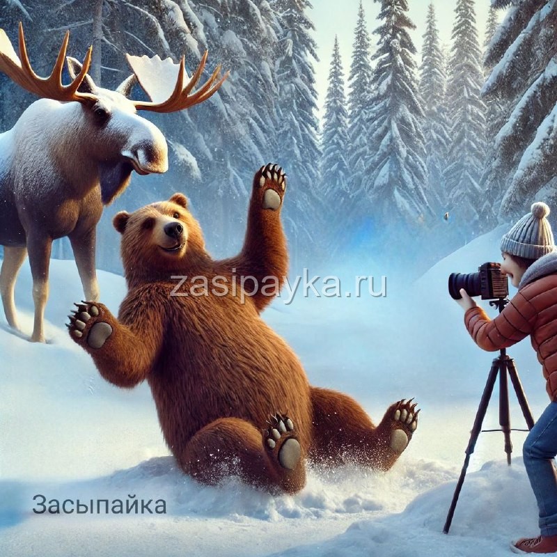 🐻🫎🦫Как мы почти стали звёздами📷