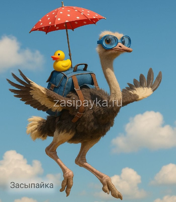 🪶 Как страус Рената училась летать — и почти улетела
