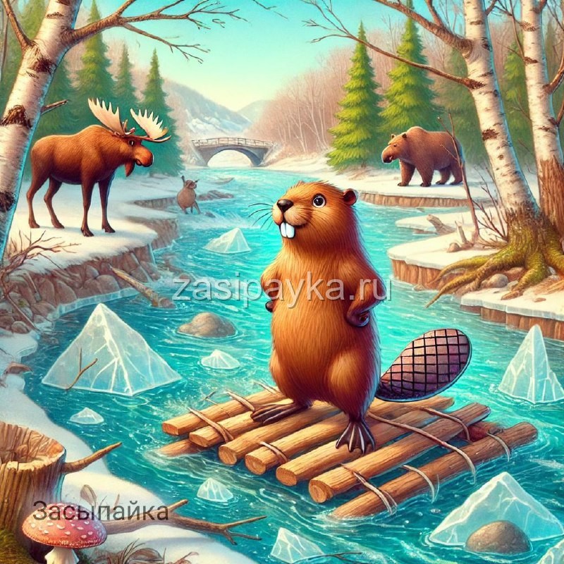 🦫🐻🫎Как я стал капитаном ледохода🧊