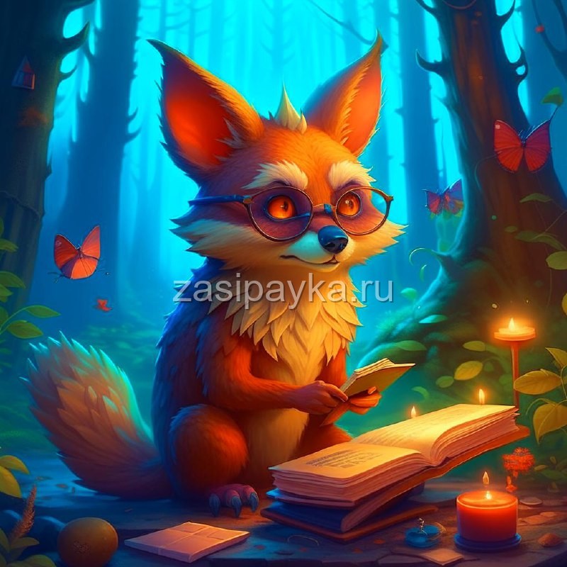 🦊Как звери в волшебном лесу блоху победили🐻