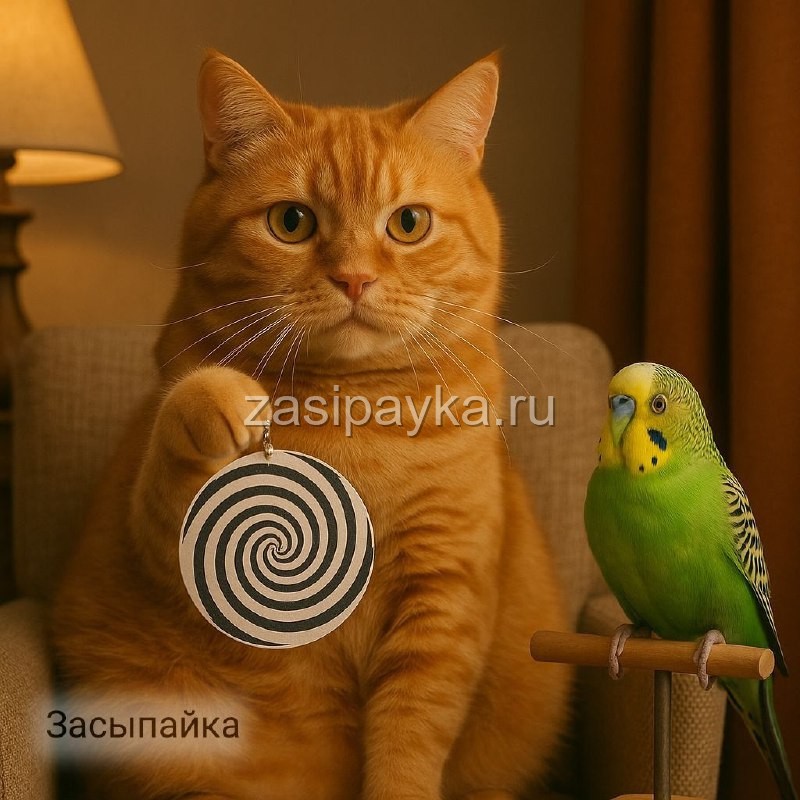 🎩 Кекс — гипнотизёр, или как Гришка уснул стоя
