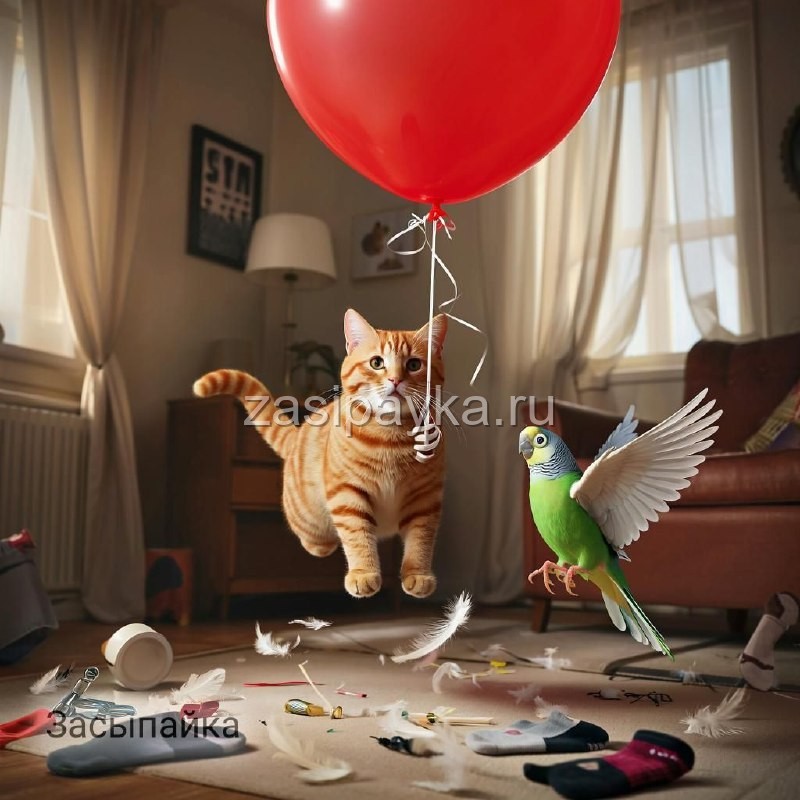 🎈Кекс, Гришка и Большой Воздушный Шарик (весёлая история с неожиданным концом)