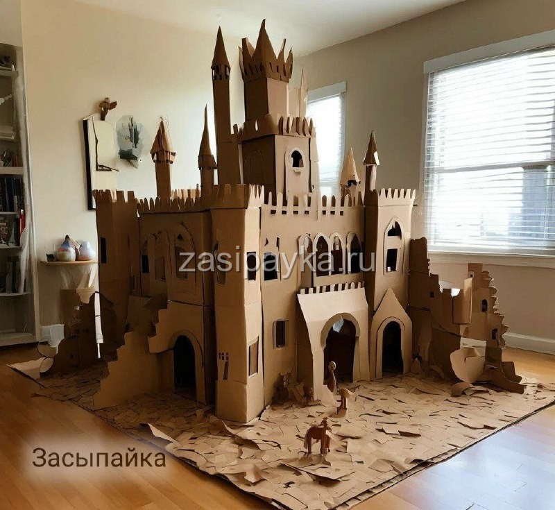 🐈🦜Кекс и Гришка: Картонный Замок🏰