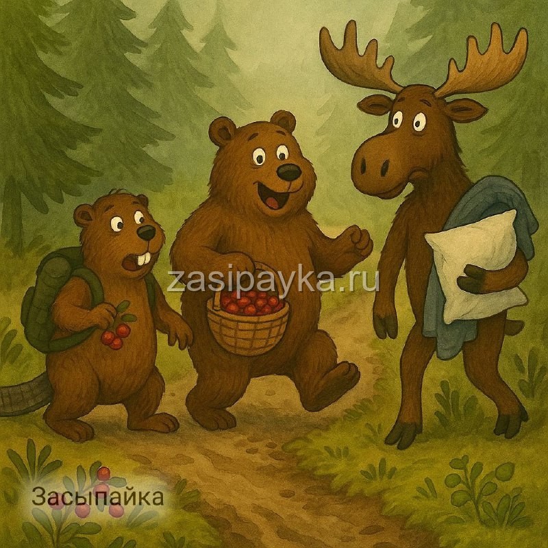 🍓 Клюквенный поход и подушка Степана