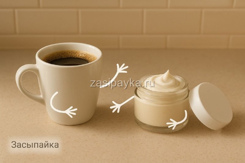 ☕ «Кофе и крем для лица» 💋