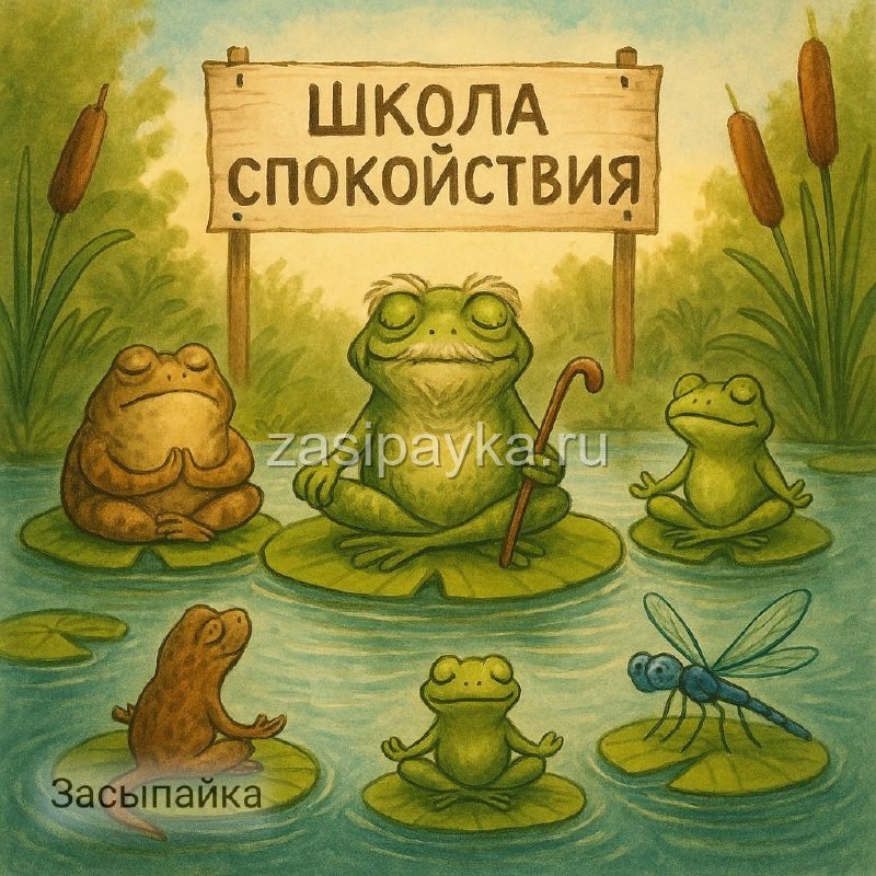 🐸 «Квакушкин метод, или Лягушачья школа спокойствия»