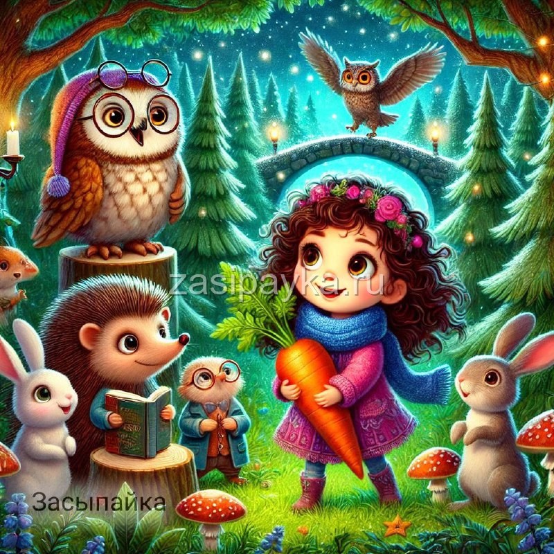 🦉Лесная школа терпения👧