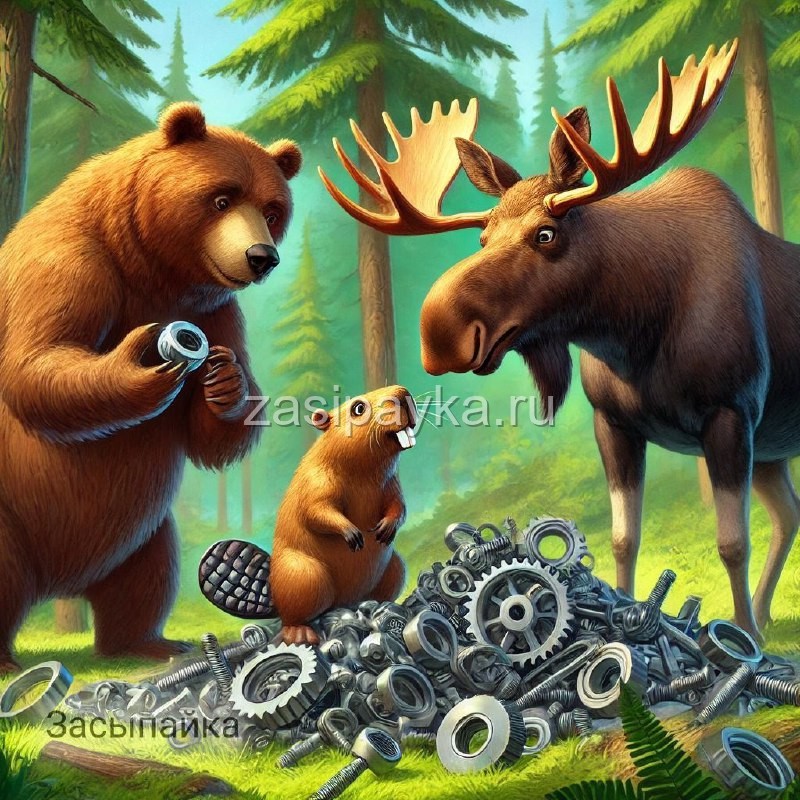🦫🧸 Лесные предприниматели 🦌