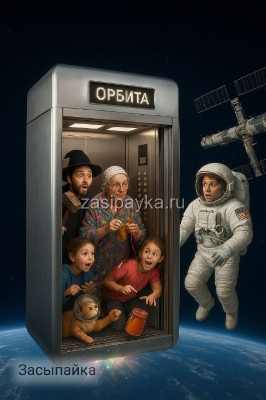 🛗✨ Лифт, который хотел в космос