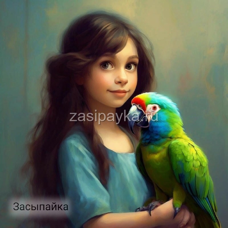 🦜Магический Попугай и Урок Смелости👧🏻