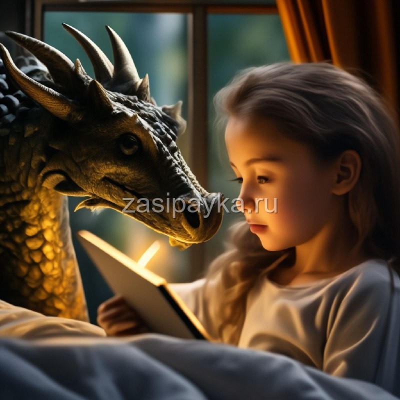 🐉Маленький добрый дракон под кроватью🛌
