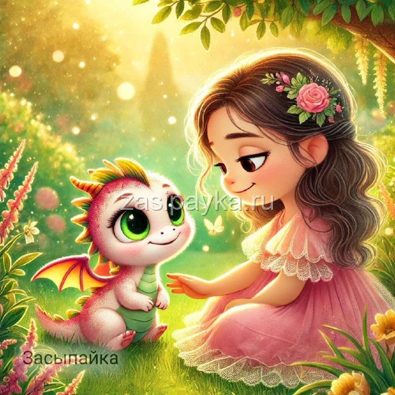 👧Медина и её друг Дракоша🐲