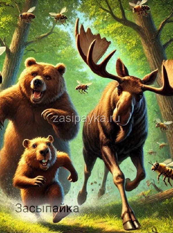 🐝Медовый переполох🦫🫎🐻