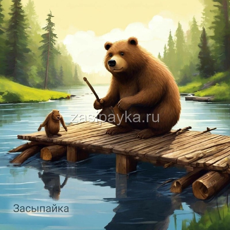 🦫🐻Медведь и Бобр: Секрет Старого Моста🌉 Строительная сказка