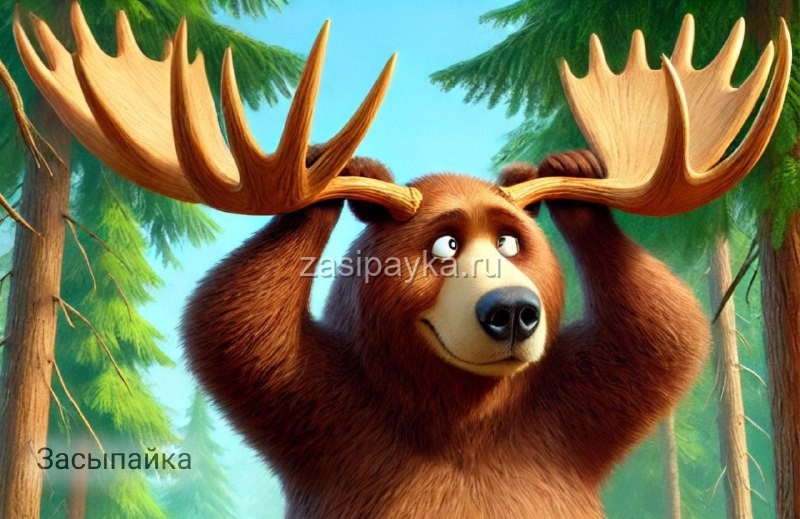 🐻🦫Михаил, Борис и потерянные рога🫎