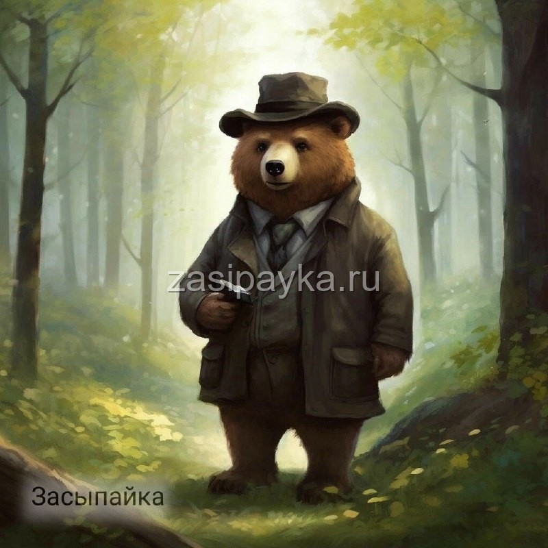 🐻Мишкина шишка🧐 Детективная сказка