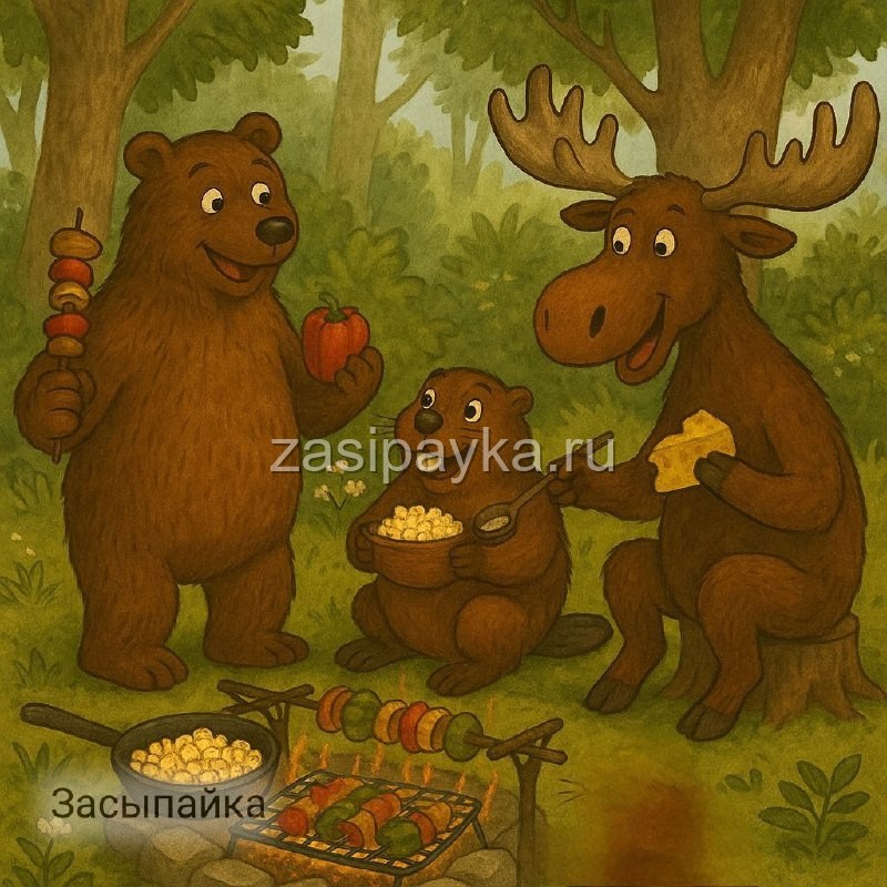 🐻🦫🫎Миссия: Перец, Грибы и Сыр