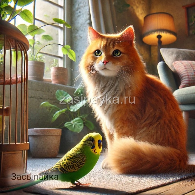 🐈🦜 Миссия "Спасти Шерстяного Монстра"🧶
