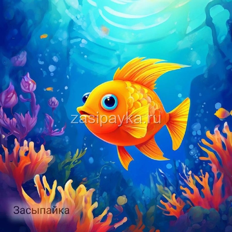 🐠Морская Мечта: Приключения рыбки Луны в Океане🌊 Мечтательно действенная сказка