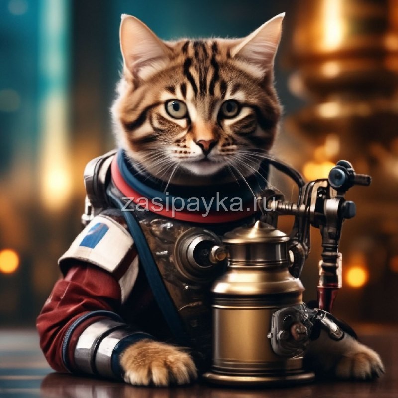 🐈⬛Необычный кот и космическая кофемолка☕️