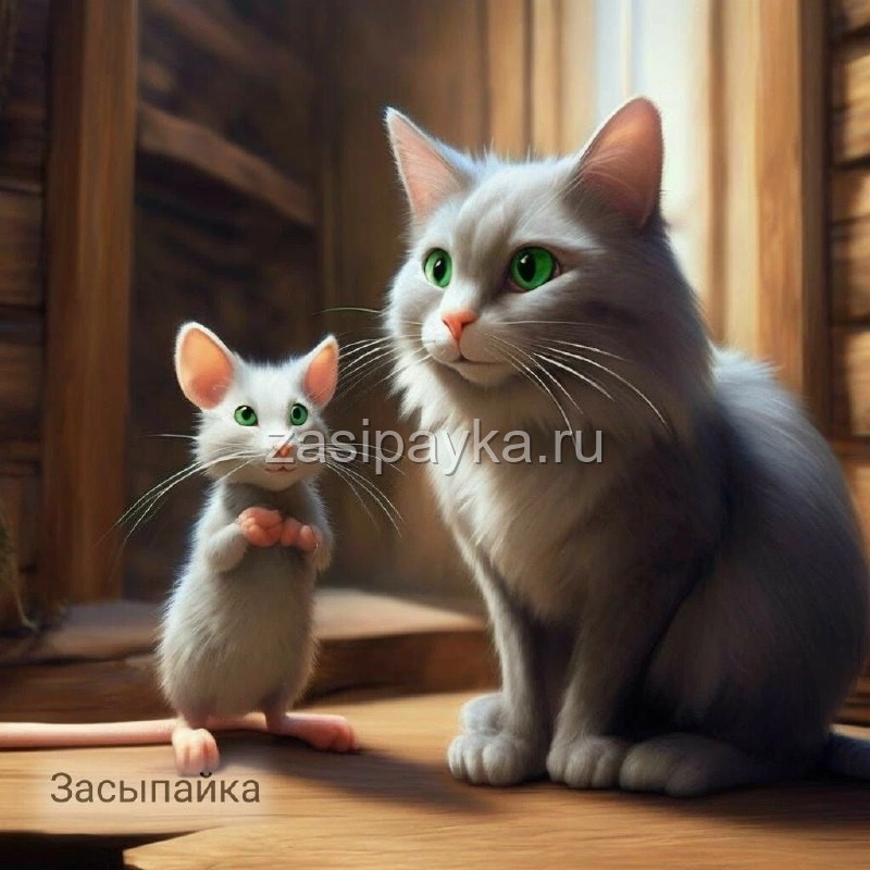 🐈⬛Необыкновенная Дружба🐁 Дружественная сказка