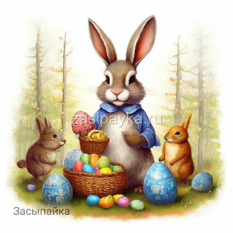 🐰Приключения Белика: Пасхальная сказка о доброте и вере
