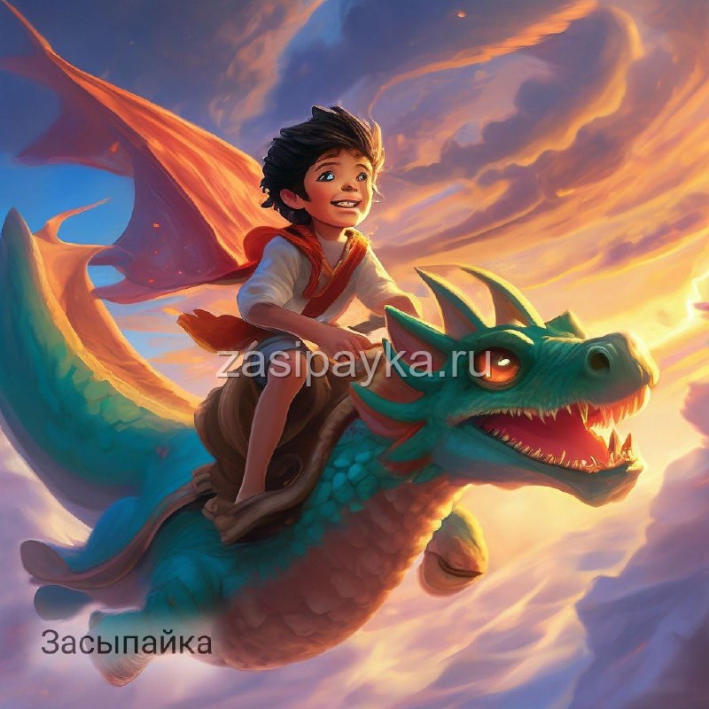 🐲Приключения Летающего Ковра и Дружелюбного Дракона👦🏻