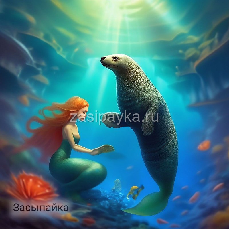 🦭Приключения маленького морского котика🧜♀️