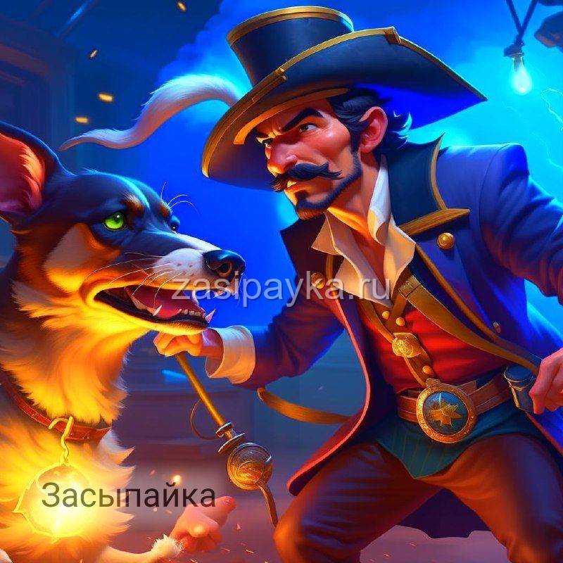 🐕Приключения пса-детектива в поисках украденного сокровища💎