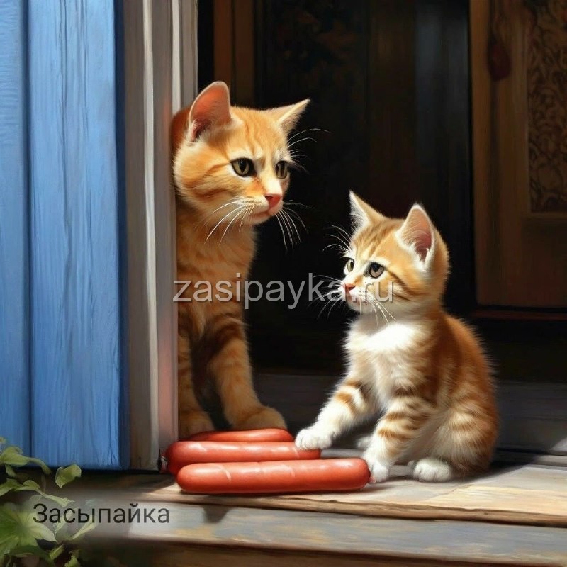 🐈⬛🐈⬛Приключения Воришки и Уличного Бродяги🌭 Сытная сказка