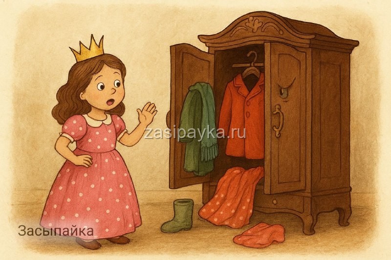 👑 Принцесса и упрямый шкаф