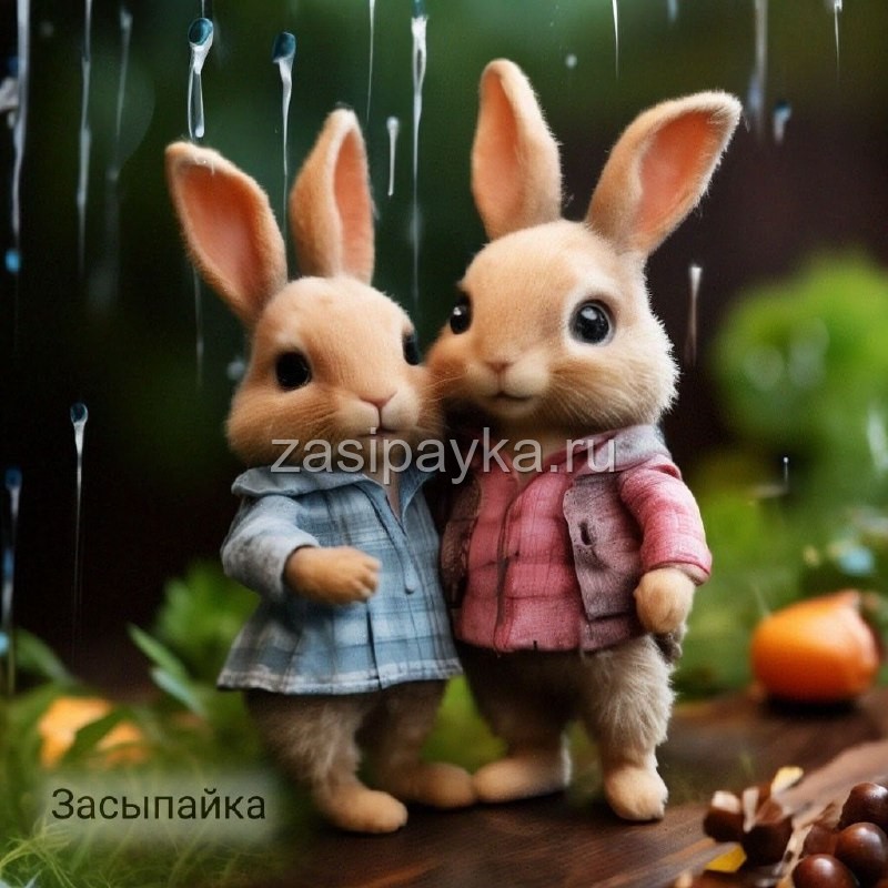 🐇Про двух зайчат 🐇 Храбрая сказка