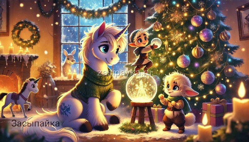 🦄 Прошка и Новогоднее Волшебство 🎄