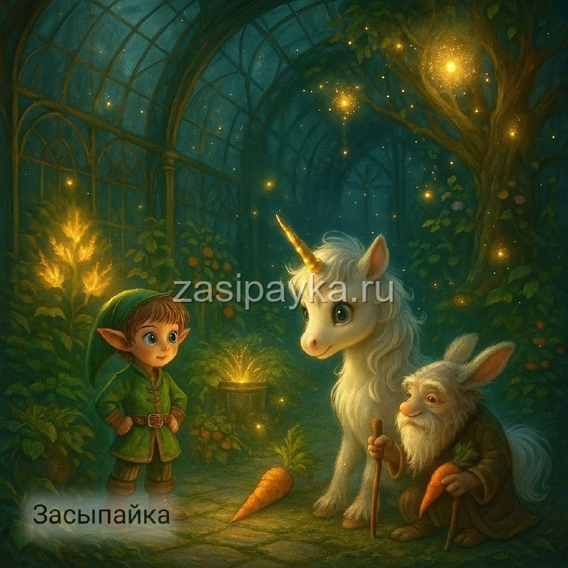 🌿 🦄Прошка и Теплица Времени