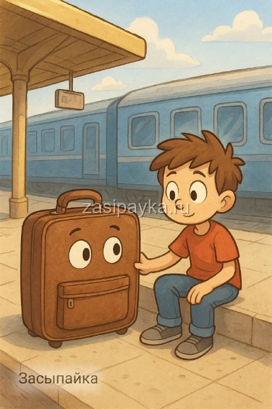 🎒 Путешествие чемодана, который забыл, кто его хозяин
