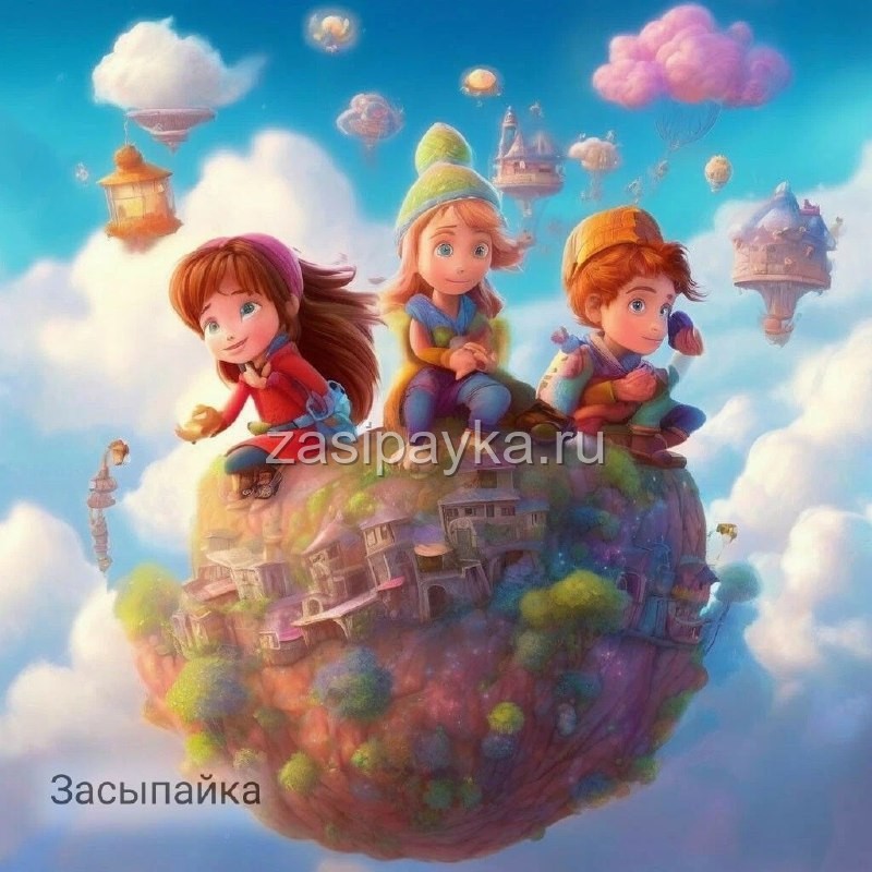 ☁️Путешествие на облаках: Волшебные сны страны сновидений🛌 Засыпательная сказка