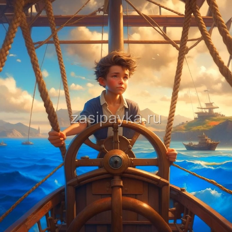 ⛵️Путешествие на волшебном корабле ⛵️