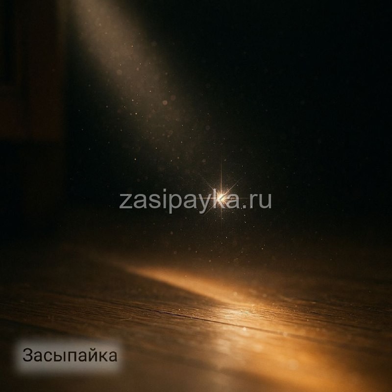 ✨ "Пыль, которая считала себя звёздной"